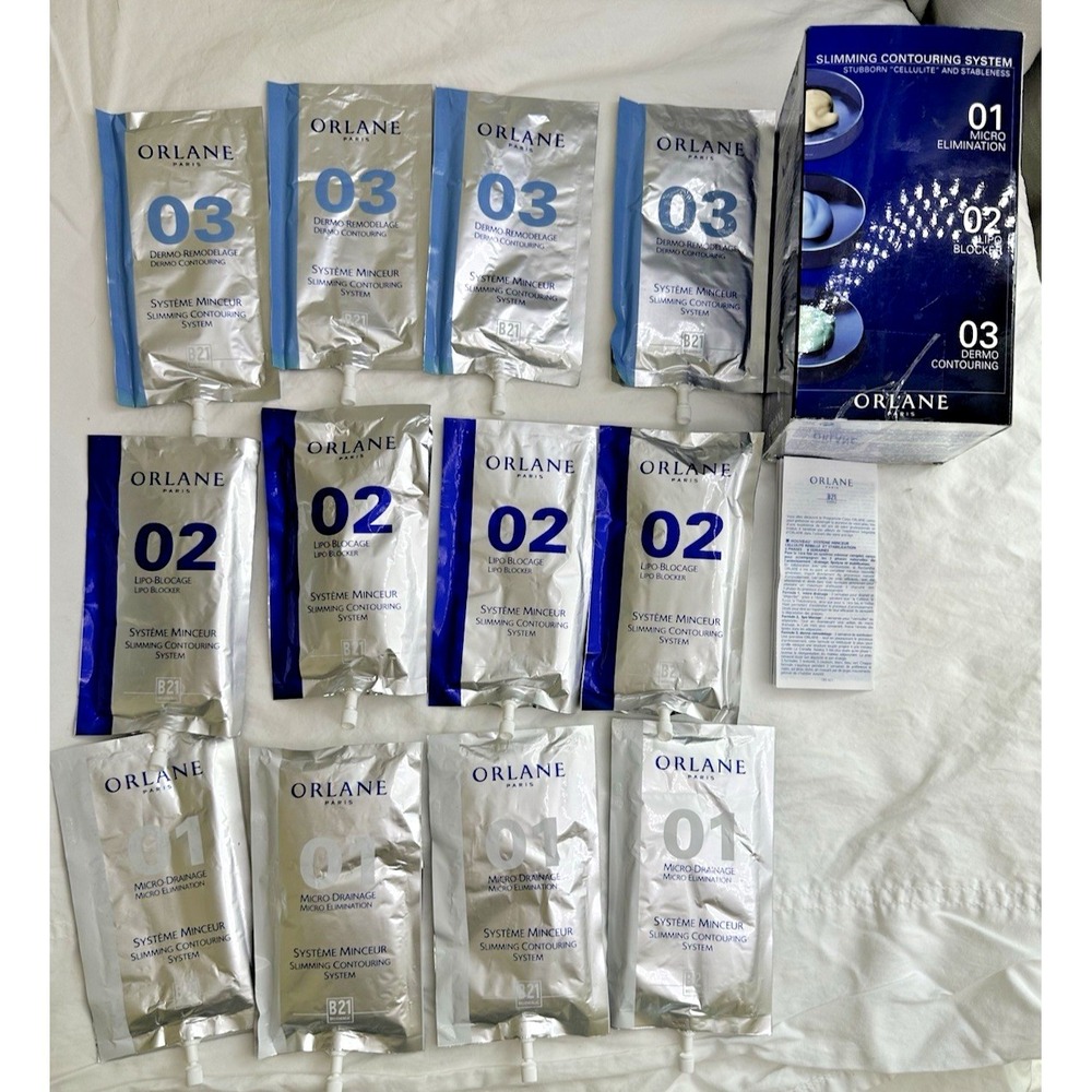 Orlane Slimming contouring system 3 phase cellulite 6 weeks Paris